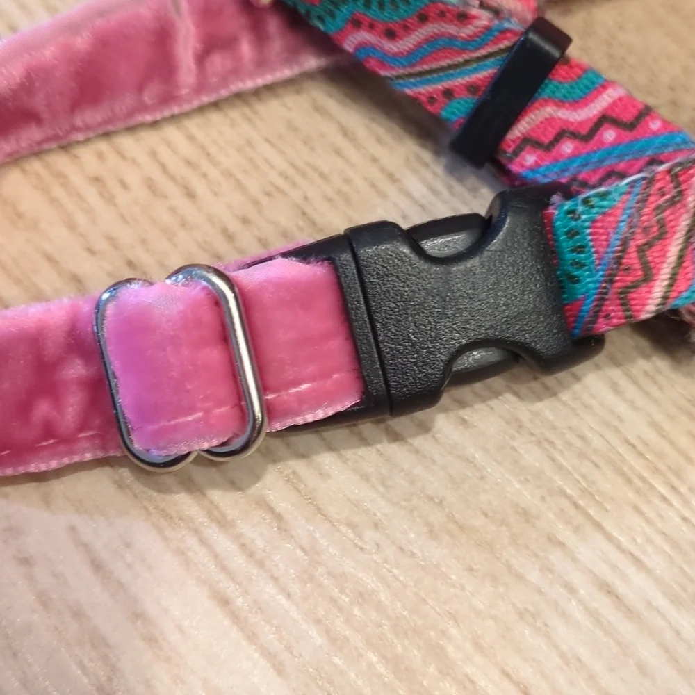 2Hounds Design 1980’s Freedom No-Pull Dog Harness Colorful Pink Style in Size XS